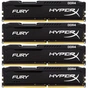 Модуль пам'яті для комп'ютера DDR4 32GB (4x8GB) 2133 MHz HyperX FURY Black Kingston Fury (ex.HyperX) (HX421C14FB2K4/32) - зменшене зображення 1
