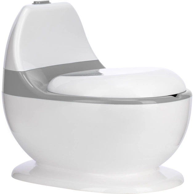 Горщик FreeON зі звуком змиву, білий (49249) - picture 3