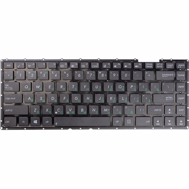 Клавиатура ноутбука ASUS X401, X401E черн (KB310726) - изображение 1