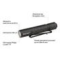 Ліхтар Olight I3T EOS Carbon Fiber - зменшене зображення 10