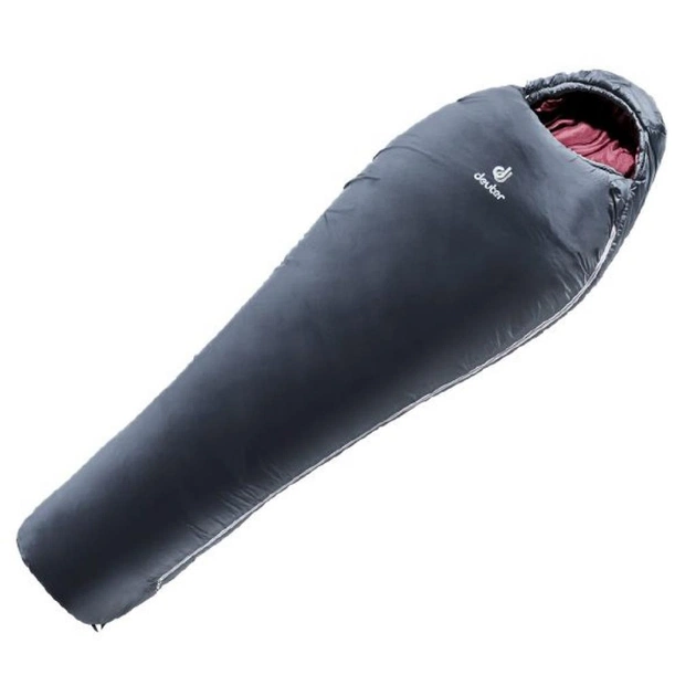 Спальний мішок Deuter Orbit +5 SL Right Granite-Aubergine (3701218 4511 0) - зображення 1