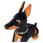 М'яка іграшка WP Merchandise Доберман Зевс у патріотичному ошийнику (FWPPATRIOTDM23BK0) - зменшене зображення 5