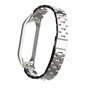 Ремінець до фітнес браслета XoKo Metal Premium Band для Xiaomi Mi band 5 Silver (XK-MTL-SLR1) - зменшене зображення 2