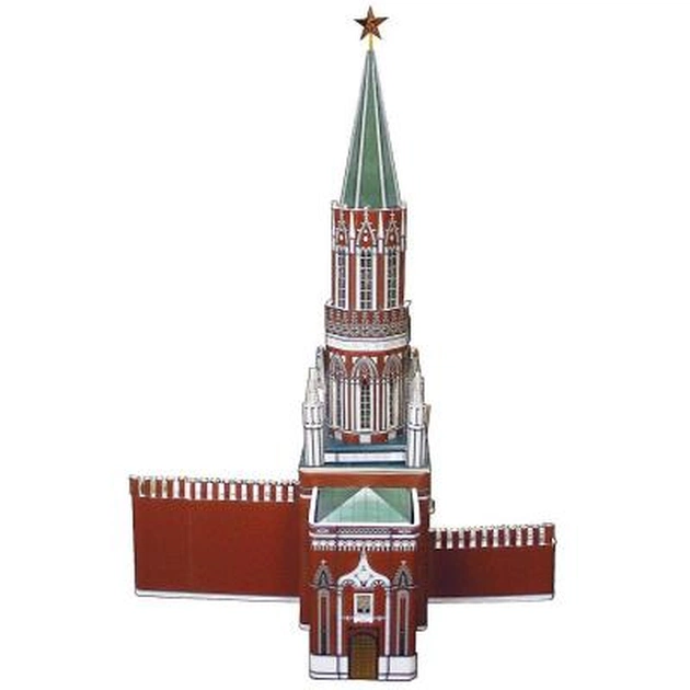 Збірна модель Умная бумага Нікольська башта (254) - зображення 1