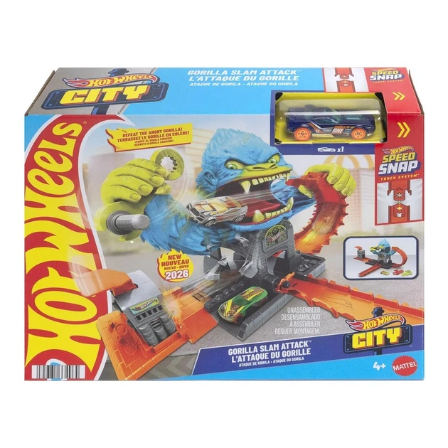 Автотрек Hot Wheels City Атака лютої горили (JHL92) - picture 3
