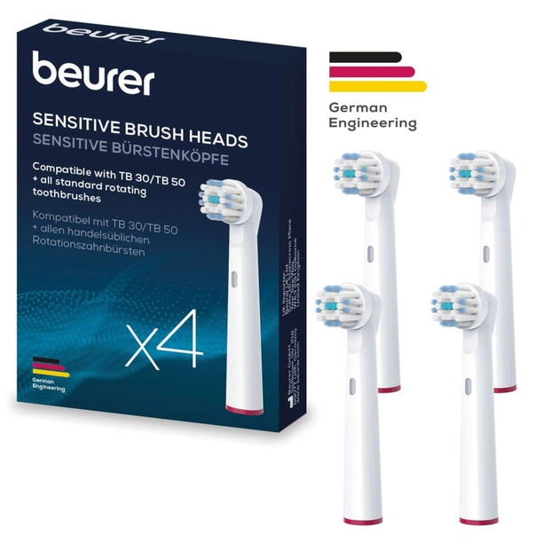 Насадка для зубної щітки Beurer TB 30/50 S 4 шт - зображення 1
