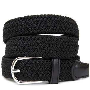 Ремінь Vintage Текстильний жіночий Чорний (20546) зображення 1