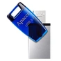 USB флеш накопичувач Apacer 16GB AH179 Blue USB 3.1 OTG (AP16GAH179U-1) - зменшене зображення 4