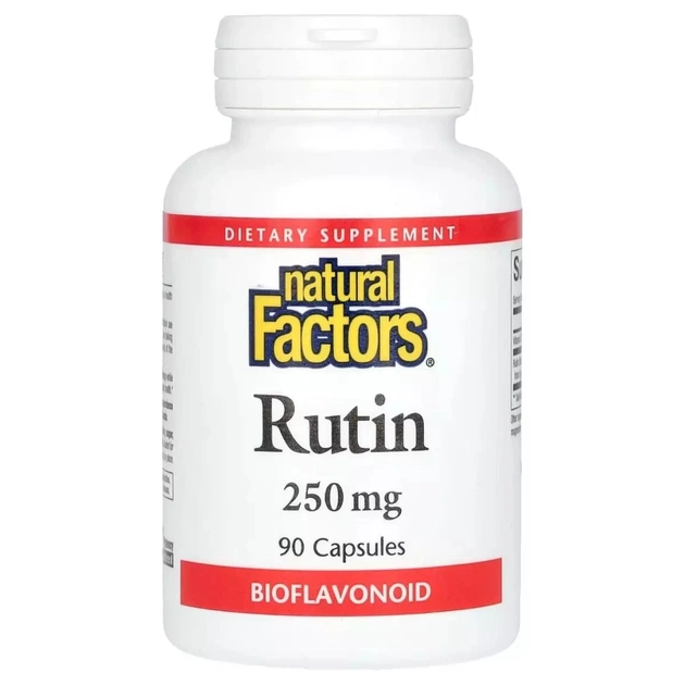 Витаминно-минеральный комплекс Natural Factors Рутин, 250 мг, Rutin, 90 капсул (NFS-01391) - изображение 1