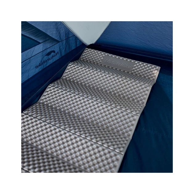 Туристичний килимок Naturehike IXPE CNK2300DZ017 алюмінієва плівка 200 x 65 х 2 см темно-блакитний (6976023923197) - зображення 7