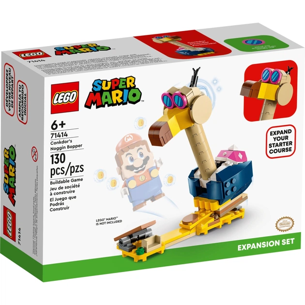 Конструктор LEGO Super Mario Ноггін Боппер Кондортюка. Додатковий набір 130 деталей (71414) - зображення 1