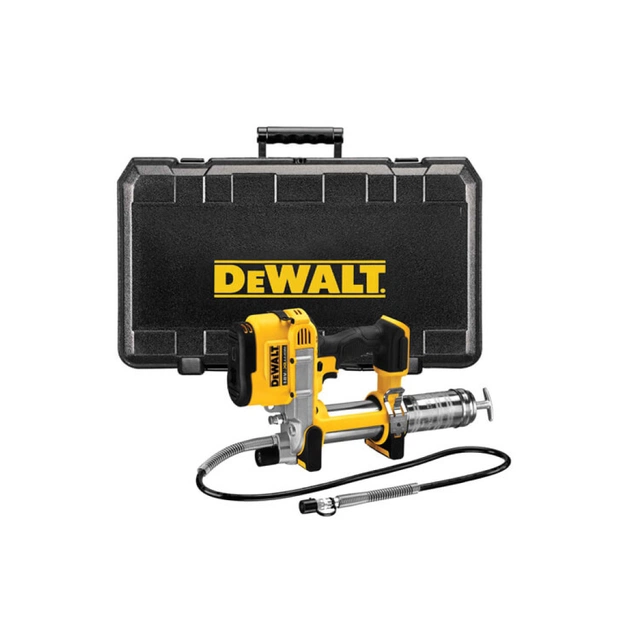 Шприц для мастила DeWALT 18В XR Li-lon, 147.87 мл/хв, 3.63 кг, (без АКБ та ЗП) (DCGG571NK) - picture 1