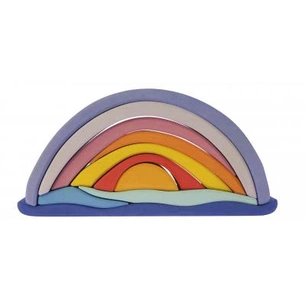 Конструктор Nic дерев'яний Схід Бузковий (NIC523325) зображення 1