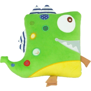 М'яка іграшка Tigres Подушка - динозаврик Фанні (ПД-0309) зображення 1