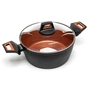 Каструля Hölmer кована з кришкою CR-1342-SBMCL Carrot 4,2 л (CR-1342-SBMCL Carrot) - зменшене зображення 3