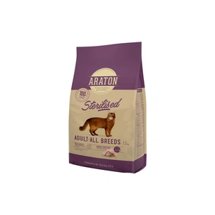 Сухий корм для кішок ARATON STERILISED Adult All Breeds 1.5 кг (ART47472) зображення 1