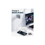 Зарядний пристрій Acefast 3xUSB 65W (2xUSB-C+USB-A) Gan A45 Fast Charger Mountain mist (6974316282099) - зменшене зображення 7