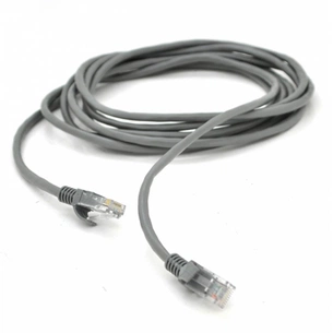 Патч-корд Ritar 1.5м, RJ-45, Cat.5e, CU, мідь, сірий (PCR-CU/1.5G / 09100) зображення 1