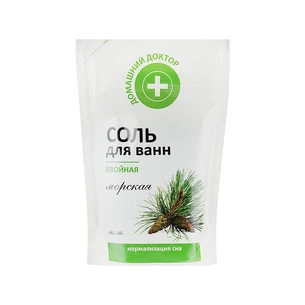 Сіль для ванн Домашній Доктор Хвойна 500 г (4823015923395) изображение 1