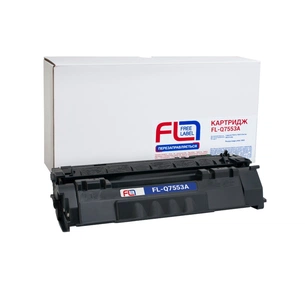 Картридж FREE Label HP 53A (Q7553A) (FL-Q7553A) зображення 1