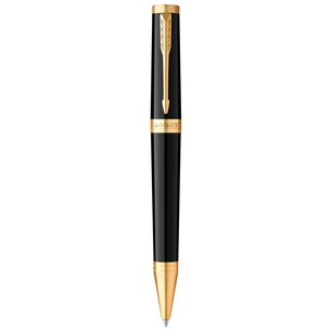 Ручка кулькова Parker INGENUITY Black Lacquer GT BP (60 032) зображення 1