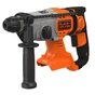 Перфоратор Black&Decker SDS-Plus,18 В, 1.2 Дж, 3 режими, 2.6 кг (без АКБ та ЗУ) (BCD900B) - зменшене зображення 1