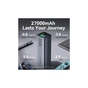 Батарея універсальна Vention 27000mAh 140W 5A PD, QC/3.0, 2xUSB-C, USB-A, LED Display, Gray (FHVH0) - уменьшенное изображение 8