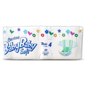 Підгузки BabyBaby Soft Standard Maxi 4 (7-18 кг) 50 шт (8588004865648) зображення 1