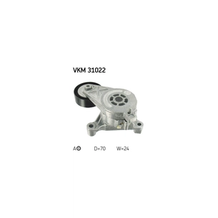 Натягувач ременя з роликом SKF VKM 31022 зображення 1