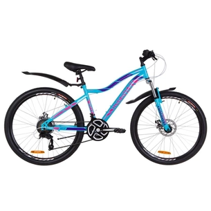 Велосипед Discovery 26" KELLY AM DD рама-15" 2019 блакитний з рожевим (OPS-DIS-26-191) зображення 1