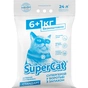 Наповнювач для туалету Super Cat Стандарт Деревний вбирний 6+1 кг (12 л) (5995) - зменшене зображення 1