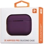 Чохол для навушників 2E для Apple AirPods Pro Pure Color Silicone 2.5 мм Marsala (2E-PODSPR-IBPCS-2.5-M) - зменшене зображення 4