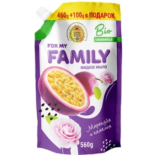 Рідке мило Family 2K Маракуйя та камелія 560 г (4260637721815) зображення 1