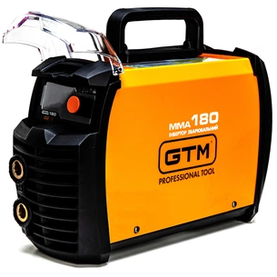 Зварювальний апарат GTM інвертор MMA-180DS LED, 180А, 1,6-4,0мм, 220В дисплей (MMA-180DS LED) изображение 1