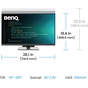 Монітор BenQ RD320U Metallic Grey - зменшене зображення 11