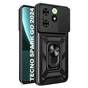 Чохол до мобільного телефона BeCover Military Tecno Spark Go 2024 (BG6) Black (710684) - зменшене зображення 1