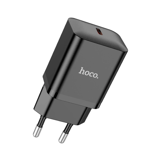 Зарядний пристрій HOCO N27 Innovative USB-C PD20W Black (6931474783448) - изображение 1