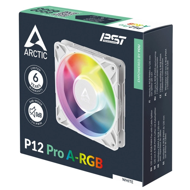 Кулер до корпусу Arctic P12 PRO A-RGB WHT (ACFAN00311A) - picture 8