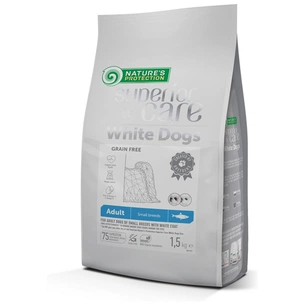 Сухий корм для собак Nature's Protection Superior Care White Dogs Grain Free Herring Adult 1.5 кг (NPSC47439) зображення 1