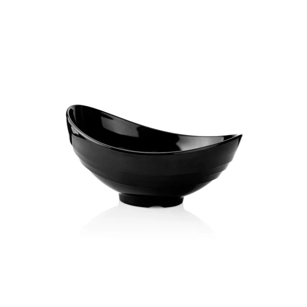Салатник Kulsan меламіновий Чорний 36 x 28 см h-17,5 см 4,4 л (16036.BL) - изображение 1