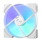 Кулер до корпусу Fractal Design Prisma AL-18 ARGB PWM White (FD-FAN-PRI-AL18-PWM-WT) - зменшене зображення 3