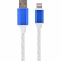 Дата кабель USB 2.0 AM to Lightning 1.0m 2A Cablexpert (CC-USB-8PLED-1M) - зменшене зображення 3
