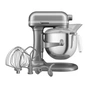 Кухонний комбайн KitchenAid 5KSM70JPXECU - зменшене зображення 5