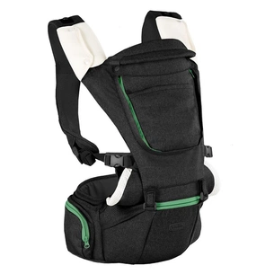 Рюкзак-переноска Chicco Hip Seat, чорний (79147.42) зображення 1