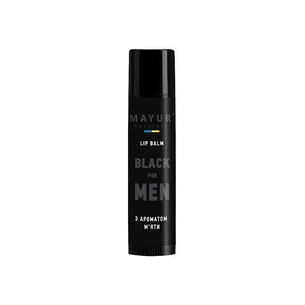 Бальзам для губ Mayur Black For Men Для чоловіків 5 г (4820230955323) зображення 1