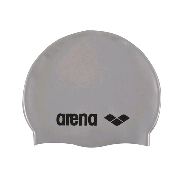 Шапка для плавания Arena Classic Silicone 91662-051 сріблястий Уні OSFM (3468333887403) - изображение 1