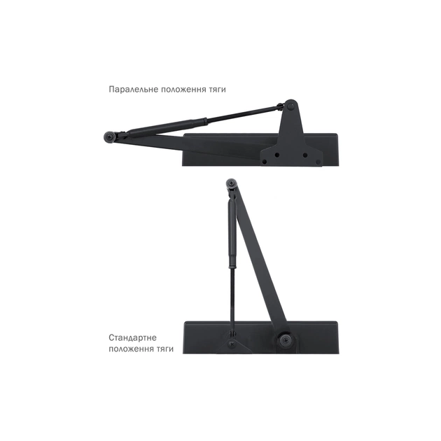 Доводчик двері Ryobi D-2055V BLACK - picture 7