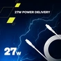 Дата кабель USB-C to Lightning 1.2m CLN30SC C-L 30W White Canyon (CNS-CLN30SC12W) - уменьшенное изображение 3