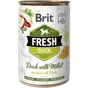 Консерви для собак Brit Fresh Duck/Millet 400 г (з качкою та пшоном) (8595602533909) - зменшене зображення 1