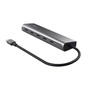 Концентратор Trust USB-C to 5xUSB-C aluminium 0.1m grey (25136_TRUST) - зменшене зображення 6